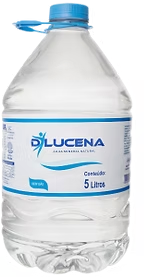 Garrafa de água mineral natural D'Lucena de 5 litros