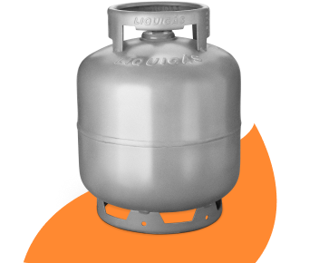 Botijão de gás P13, 13 kg